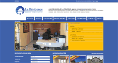 Desktop Screenshot of agencelaresidence.com